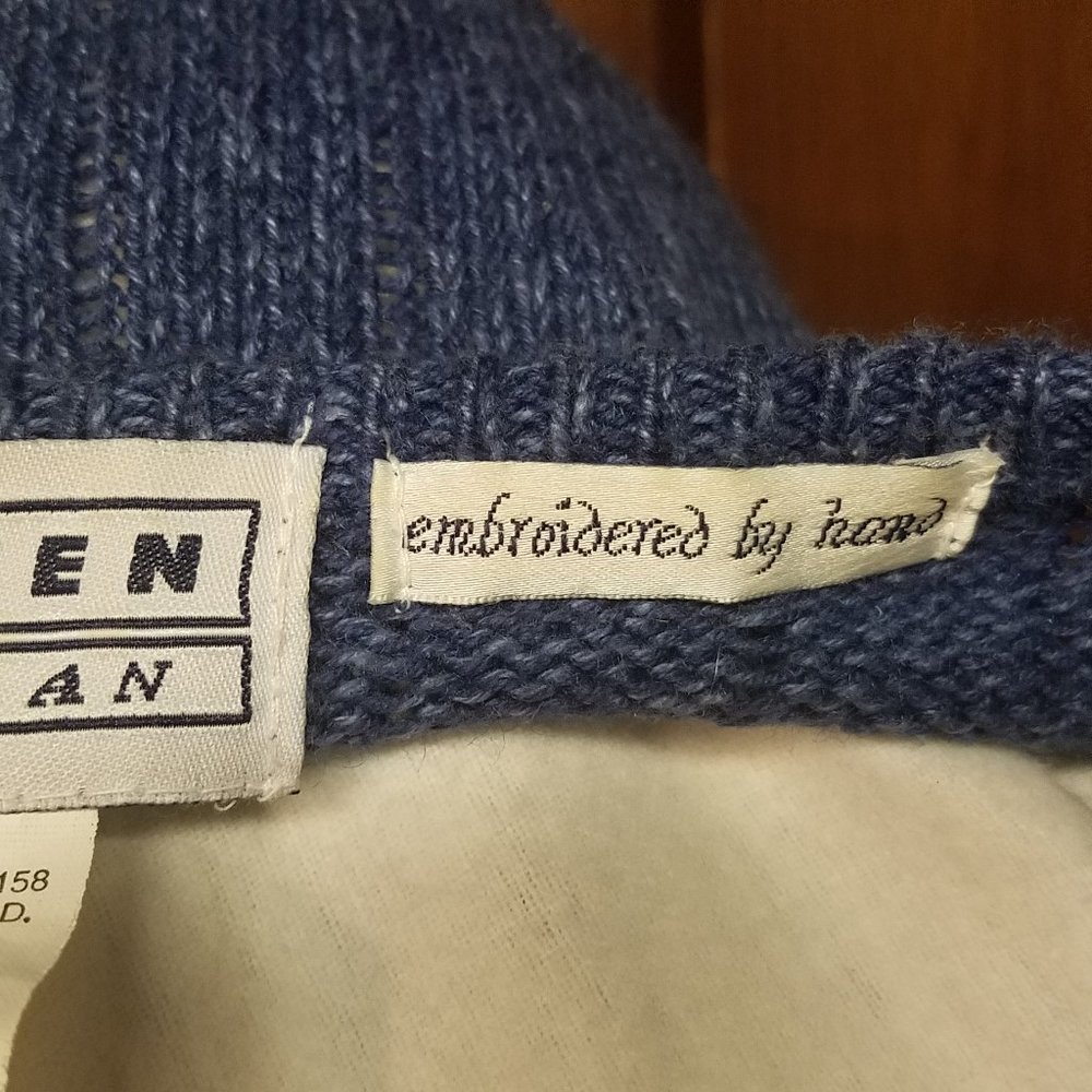 Hand Embroidered Fall Cardigan - Picture 5 of 7